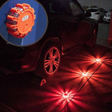 2 Packs LED Road Flares Flashing Warning Light