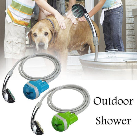 INNOVATIVE USB PORTABLE OUTDOOR SHOWER- STAY CLEAN AND FRESH EVERYWHERE