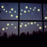 10 Sheet Twinkle Star Wall Stickers