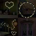 10 Sheet Twinkle Star Wall Stickers