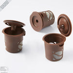 3 Packs Clever Coffee Capsule - Reuseable Single Coffee Filter