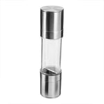 2 in 1 - Stainless Steel Pepper Mill \ Salt Grinder